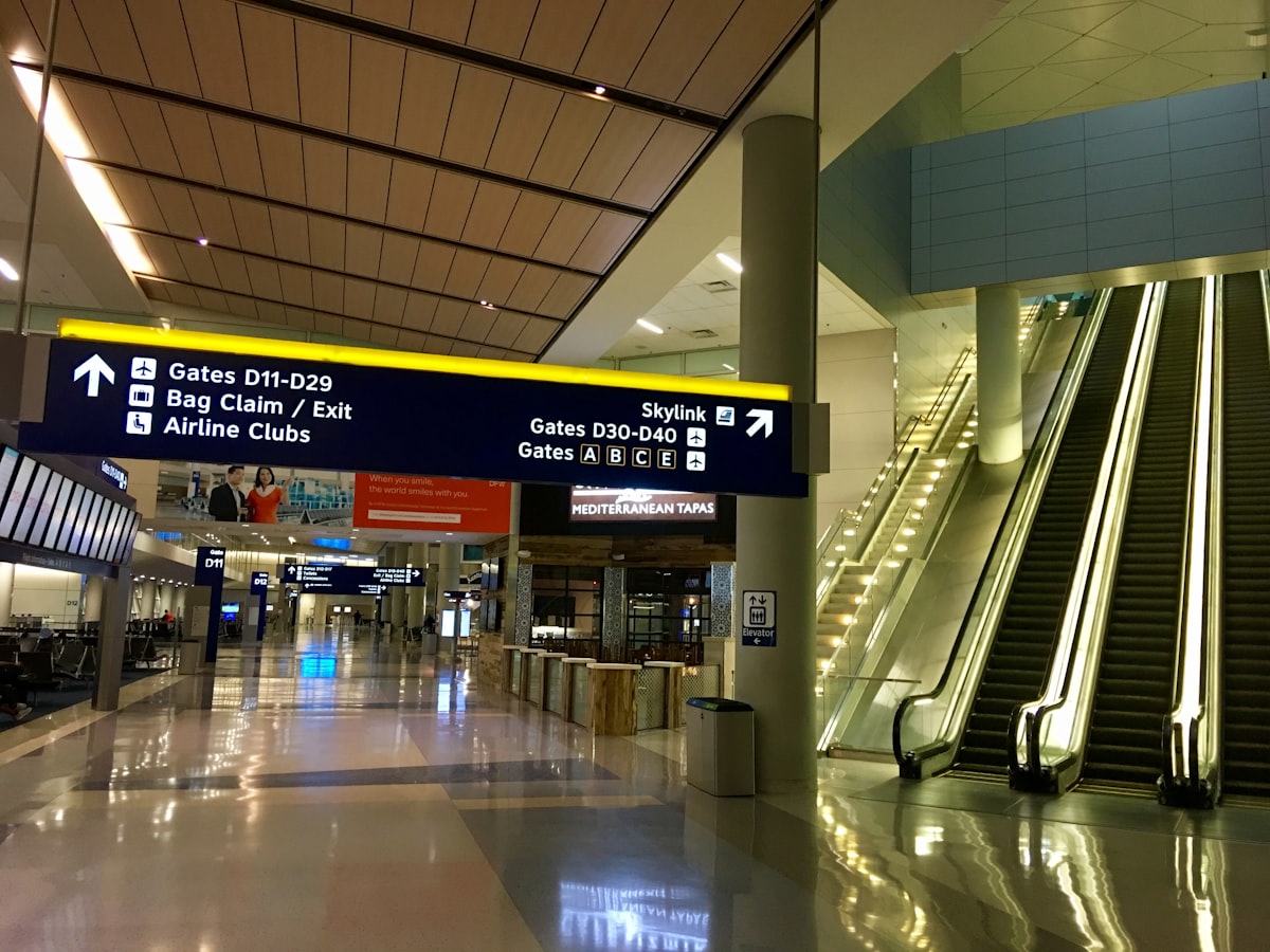 Airport terminal